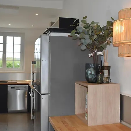 Maison à La Campagne Avec Piscine Chauffée Proche Deauville Сasa de vacaciones