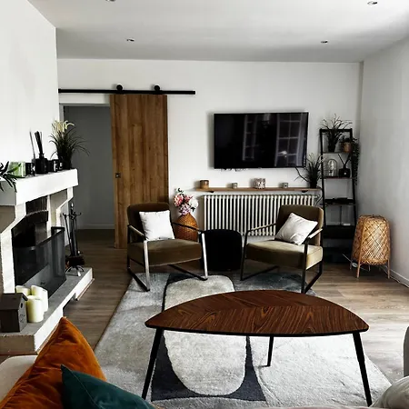 Maison A La Campagne Avec Piscine Chauffee Proche Deauville 別荘 Saint-Étienne-la-Thillaye