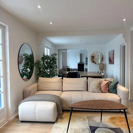 別荘 Maison A La Campagne Avec Piscine Chauffee Proche Deauville